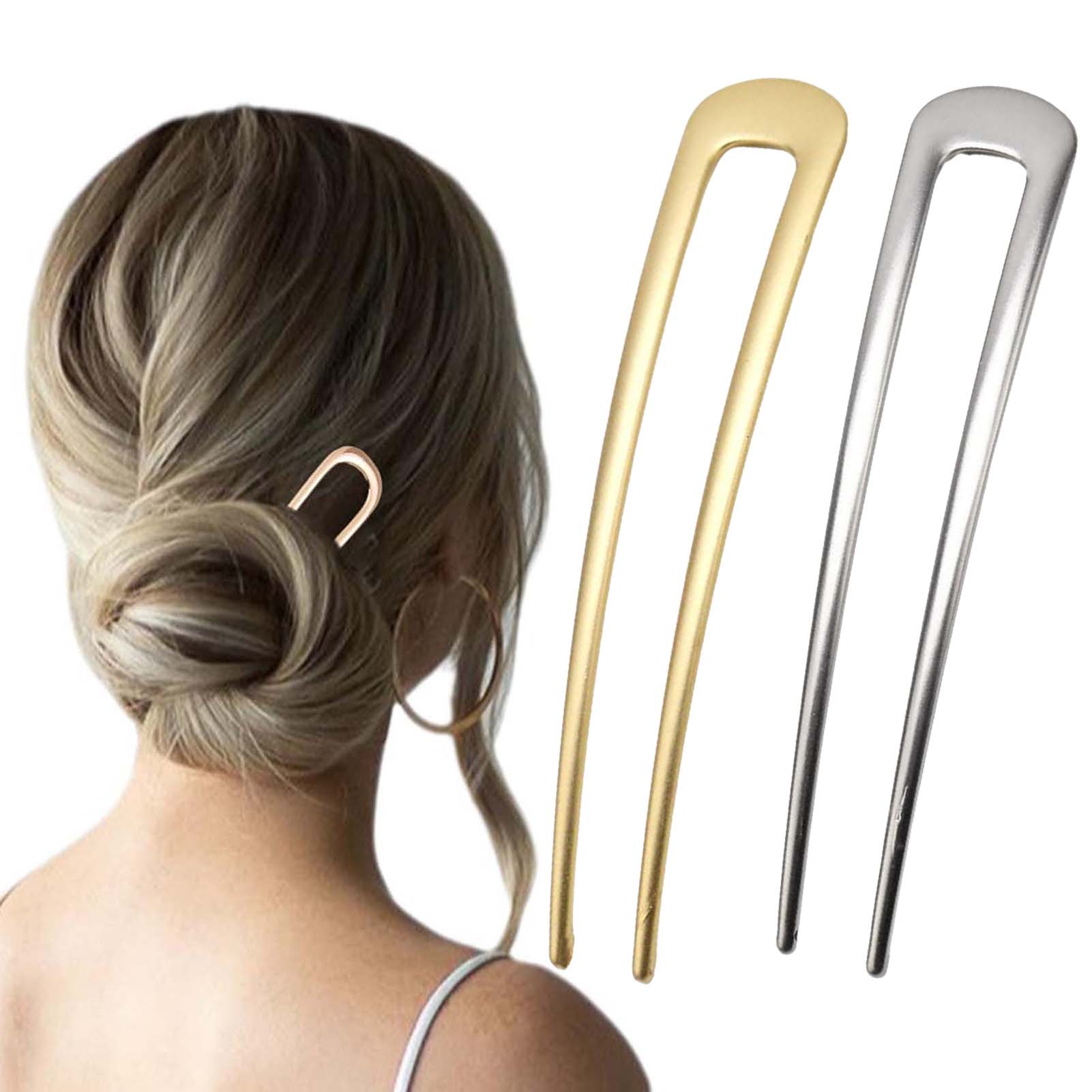 Home Decor Solution - Jepit Rambut Bentuk U Prancis Vintage