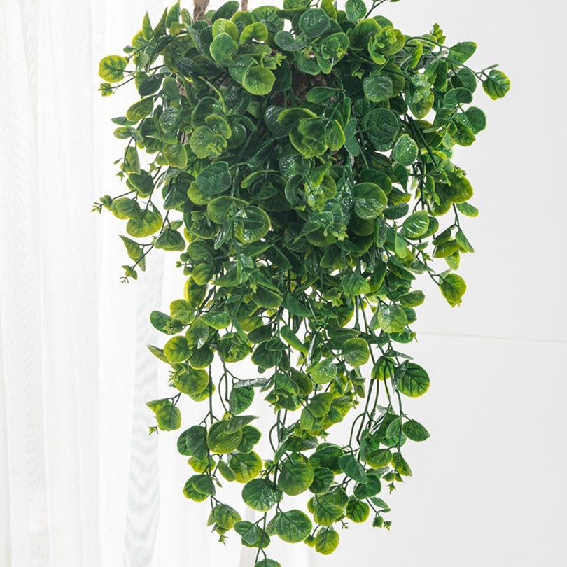 Artificial Hanging Plants - Tanaman Plastik Buatan Rotan Pakis Eucalyptus