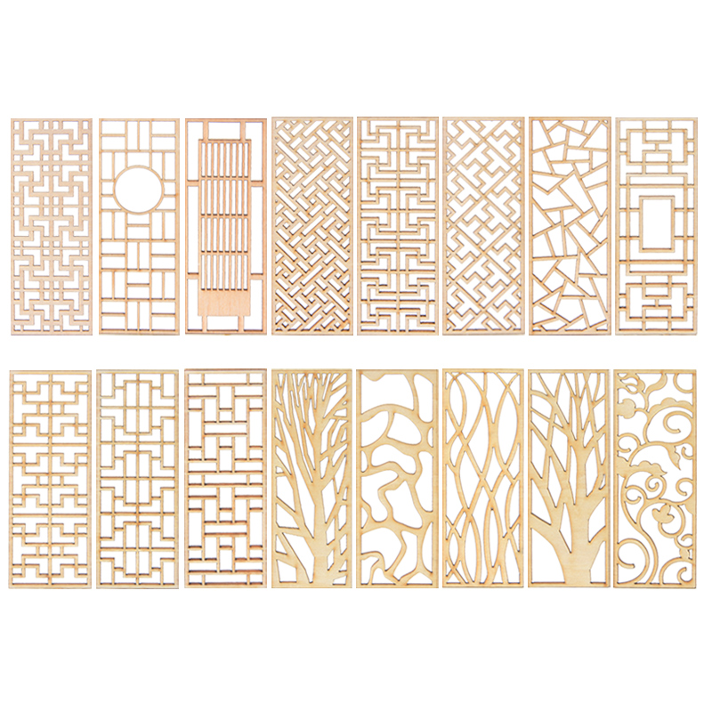 Room Divider Screen - 4 Buah Aksesori Pembatas Ruangan Rumah