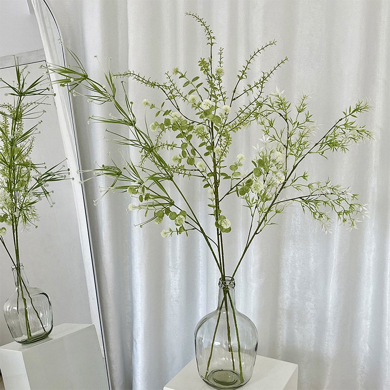 Artificial Hanging Plants - 63CM-128CM tanaman hijau buatan Ins dekorasi