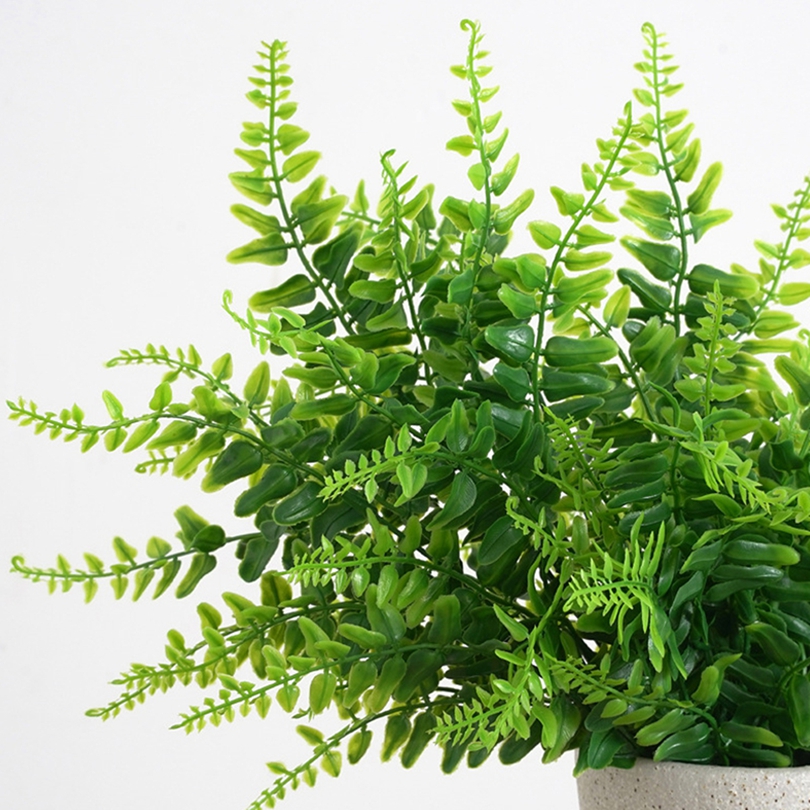 Artificial Hanging Plants - 1/3 Buah Tanaman Buatan Daun Pakis