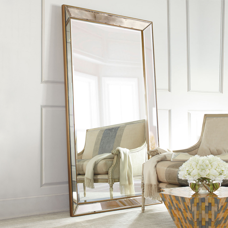 Home Decor Minimalist Style - Kaca dekorasi dinding gaya Perancis Panjang