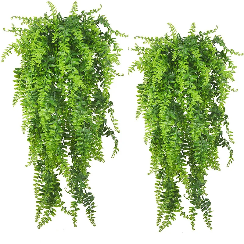 Artificial Hanging Plants - Gantungan dinding buatan 90CM rotan rumput