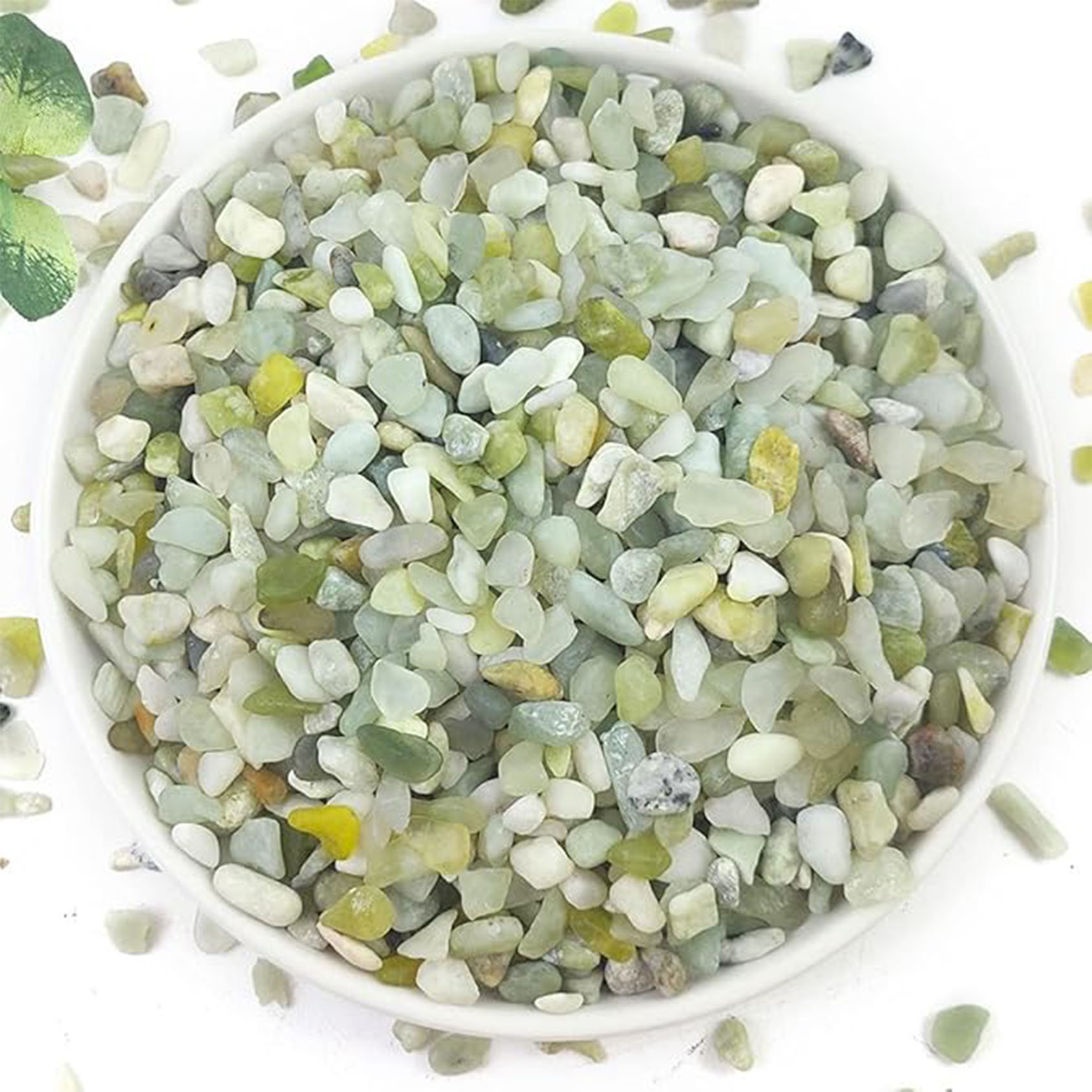 Succulent Planter Pot - Kerikil Sukulen dan Kaktus, Batu Poles