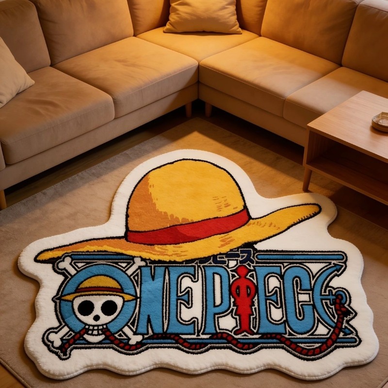 Flooring Home Decor - Karpet Anime One Piece, Keset Lantai,