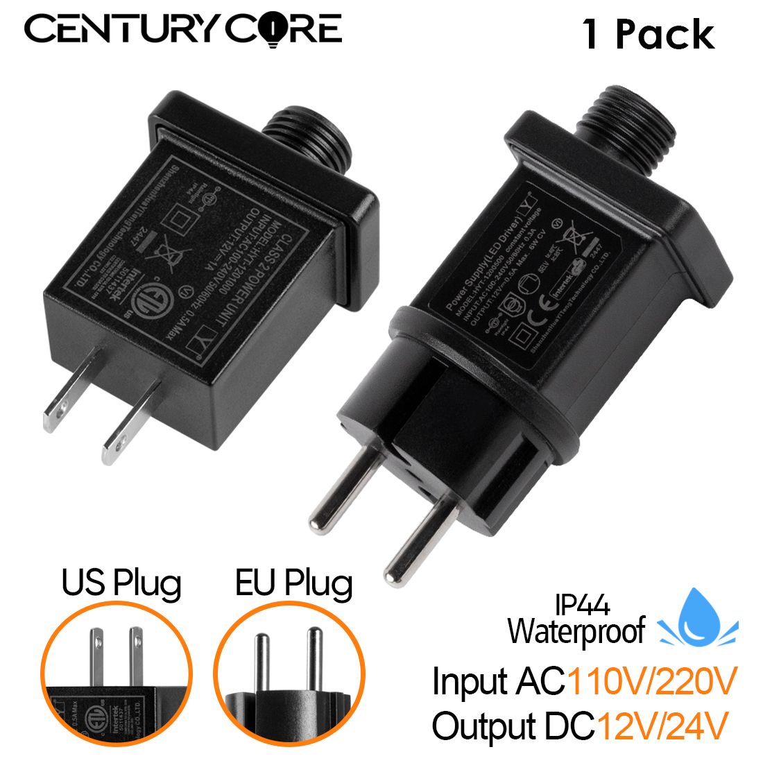 String Curtain Light - Catu daya pengganti Transformer LED 24V