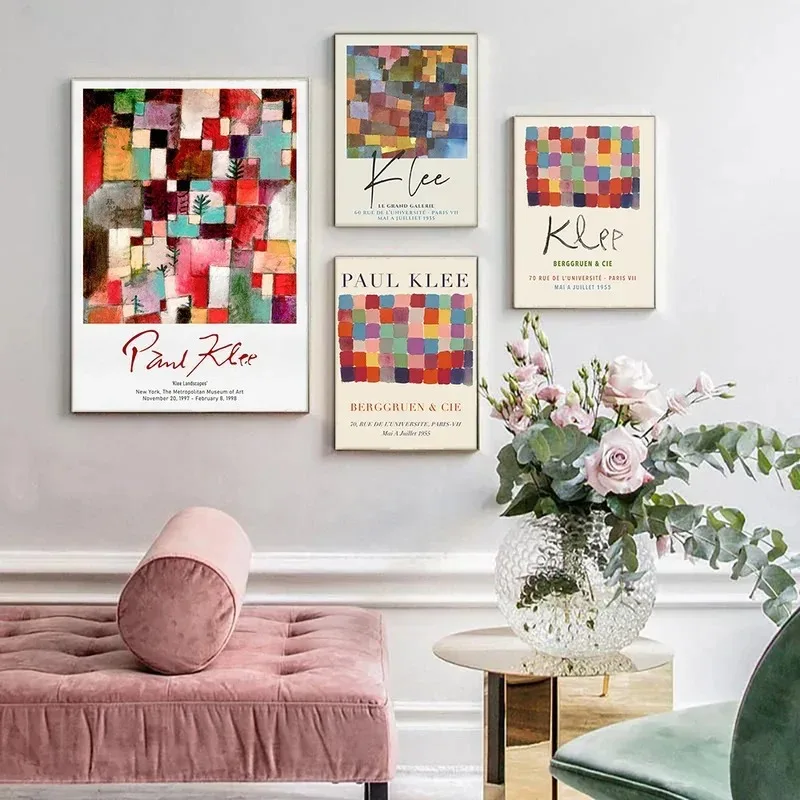 Home Decor Minimalist Style - Poster Lukisan Kanvas Cetak Minimalis Seni