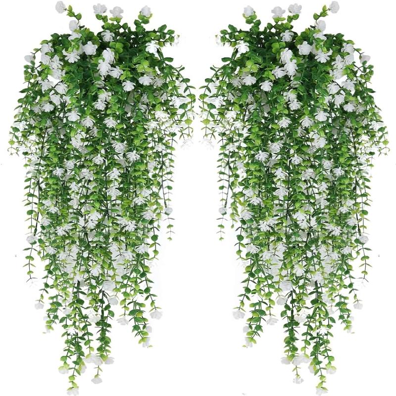 Artificial Hanging Plants - Tanaman Buatan Gantung dengan Daun Eucalyptus: