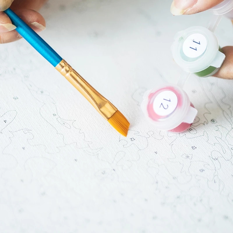 GATYZTORY Lukisan Dengan Angka - Home Decor Diy Ideas ulasan dan harga