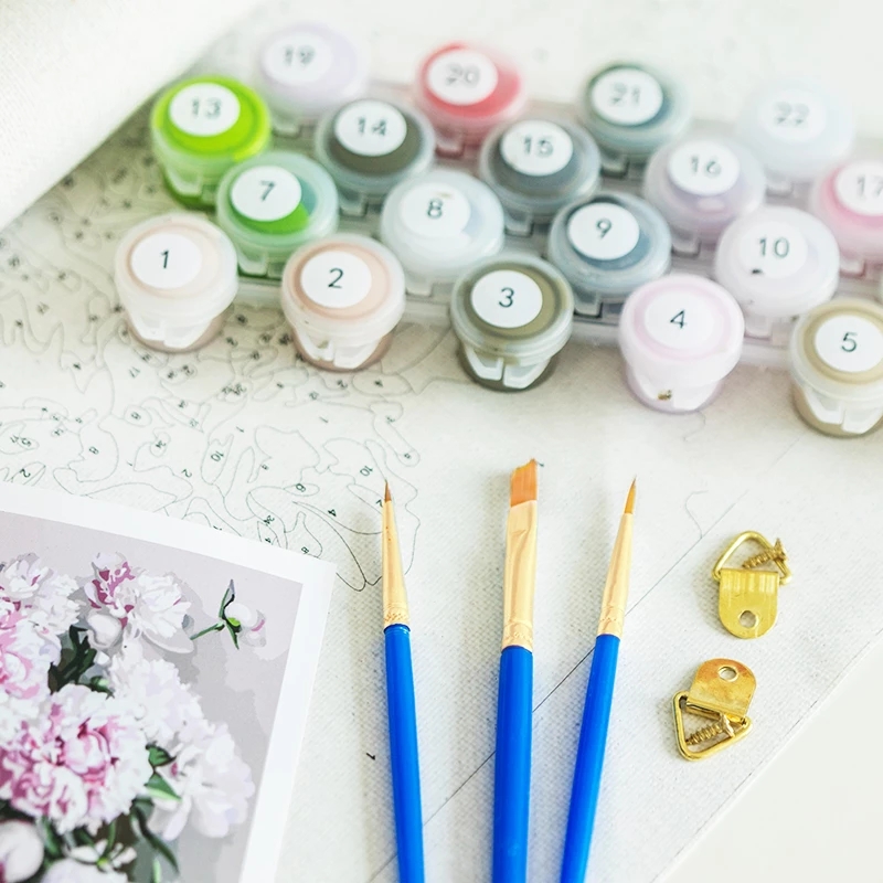 GATYZTORY Lukisan Dengan Angka - Home Decor Diy Ideas ulasan dan harga
