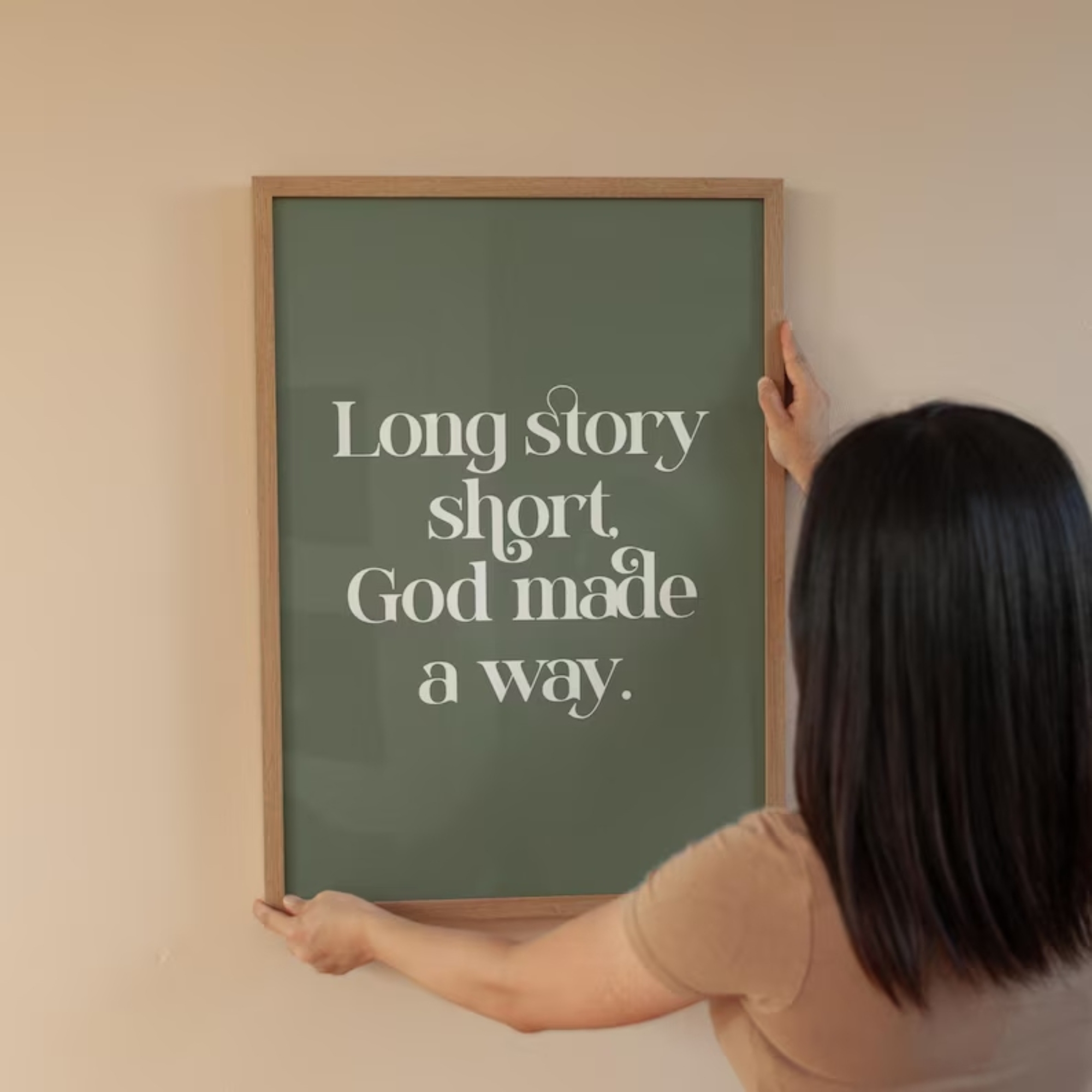 Cerita Panjang Singkat Tuhan M - Home Decor On Wall ulasan dan harga