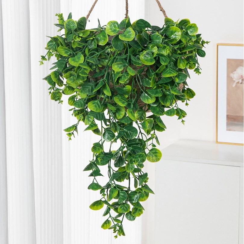 Tanaman Plastik Buatan Rotan P - Artificial Hanging Plants ulasan dan harga