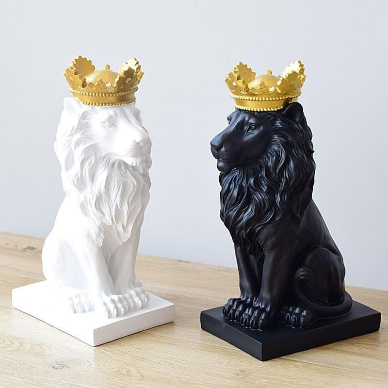 Patung Singa Mewah Pelindung R - Home Decor Minimalist Style ulasan dan harga