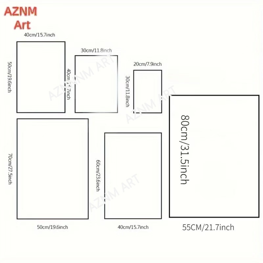 1/3 Buah Set Seni Dinding Kanv - Home Decor Minimalist Style ulasan dan harga