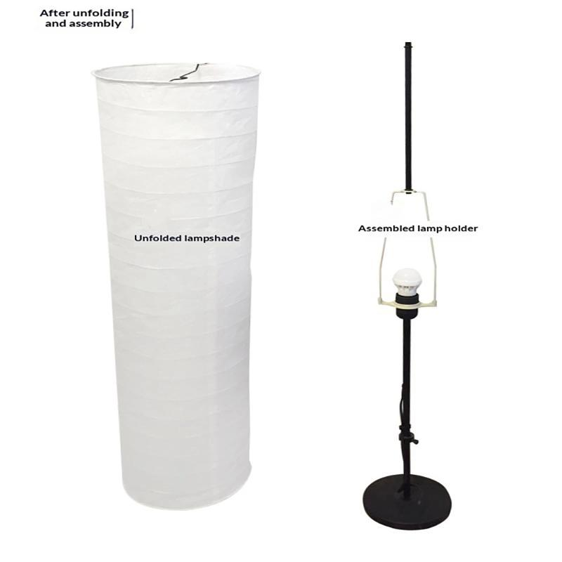 Kap Lampu Lantai Kertas Beras  - Flooring Home Decor ulasan dan harga