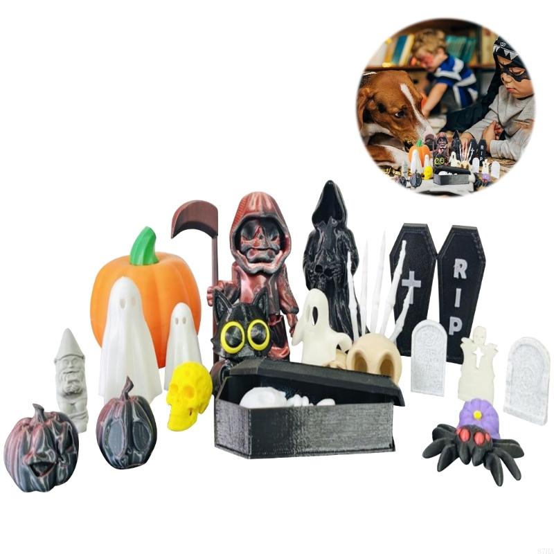 Paket 20 Patung Halloween Keci - Home Decor Exchange ulasan dan harga