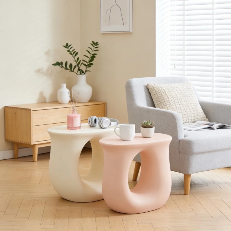 Meja Kopi Sudut Bentuk U, Meja - Home Decor Minimalist Style ulasan dan harga