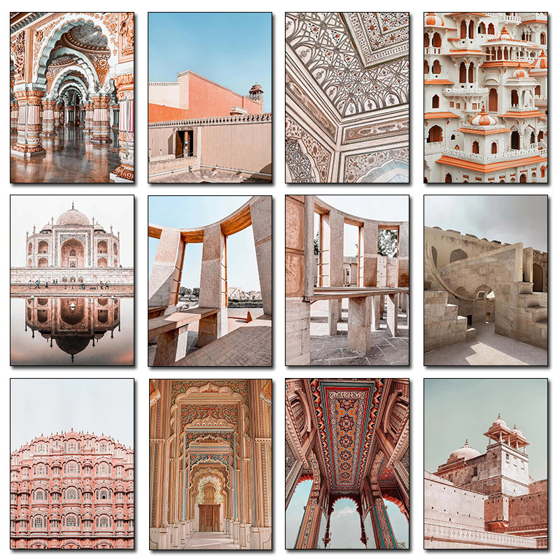 Poster Seni Wisata Arsitektur  - Home Decor Jaipur ulasan dan harga