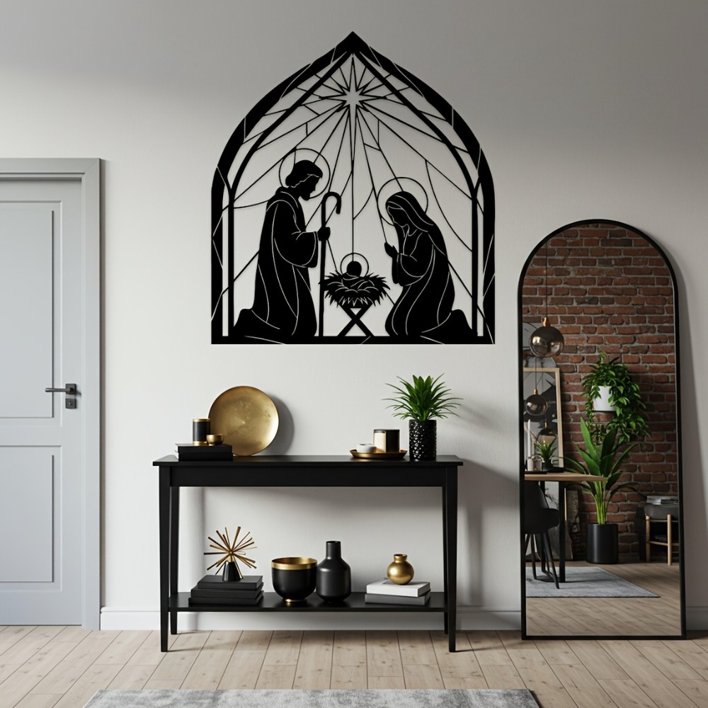 CIFBUY Seni Dinding Logam Mini - Home Decor Room ulasan dan harga