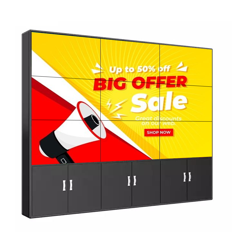 Layar Video Wall LCD 3x3 55 In - Flooring Home Decor ulasan dan harga