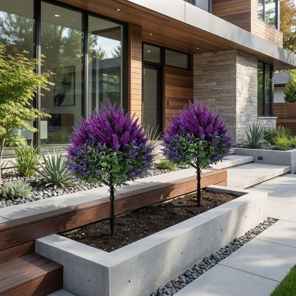 Tanaman Lavender Buatan Tahan  - Artificial Hanging Plants ulasan dan harga