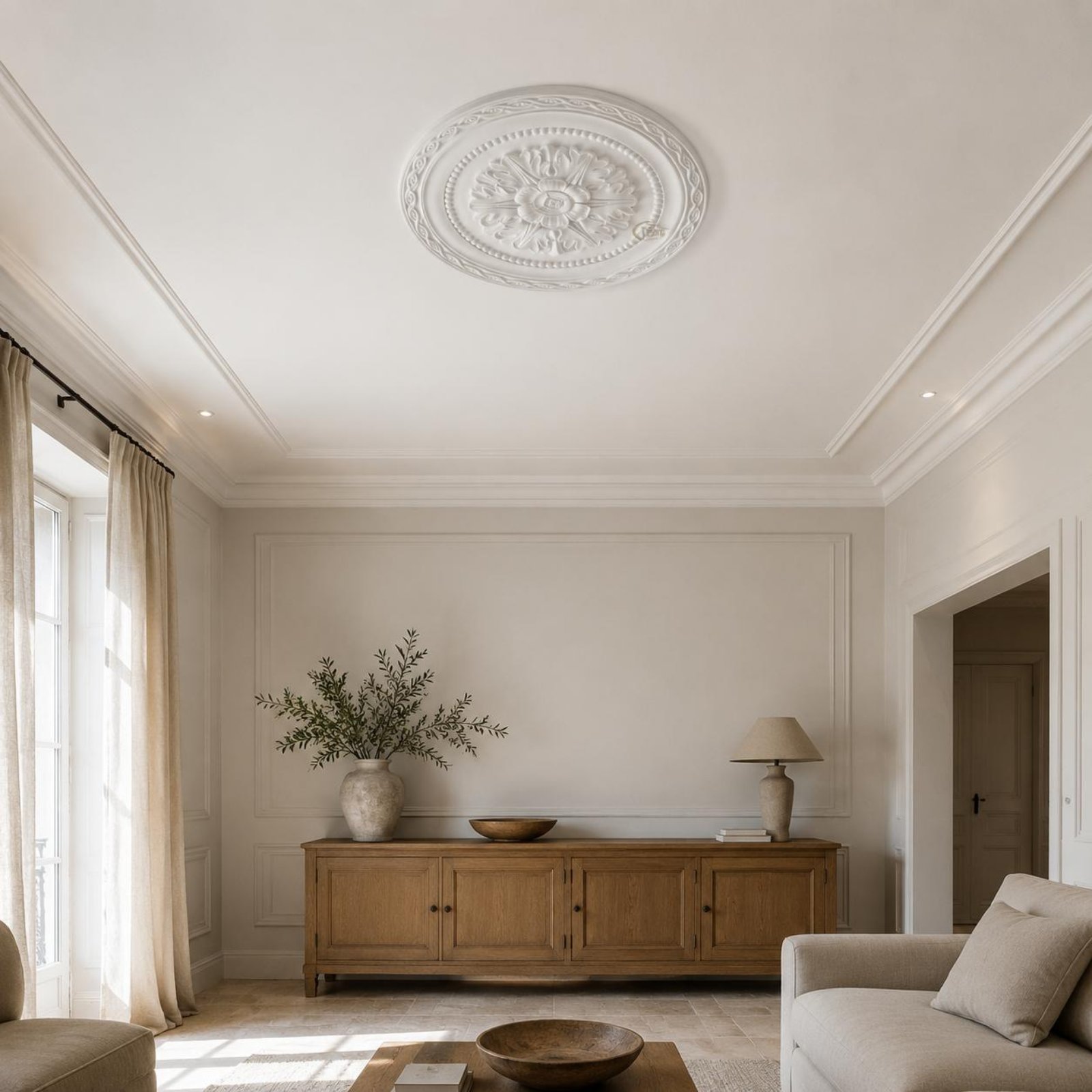 Medali Plafon Desain Eropa Med - Home Decor Room ulasan dan harga