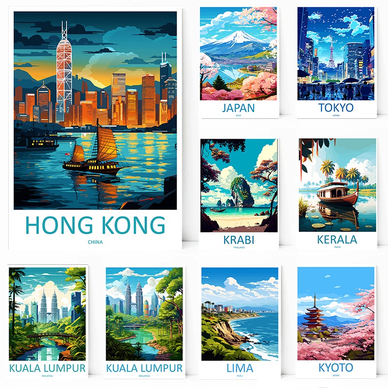 Unframe Hong Kong Jepang Keral - Home Decor Kerala ulasan dan harga