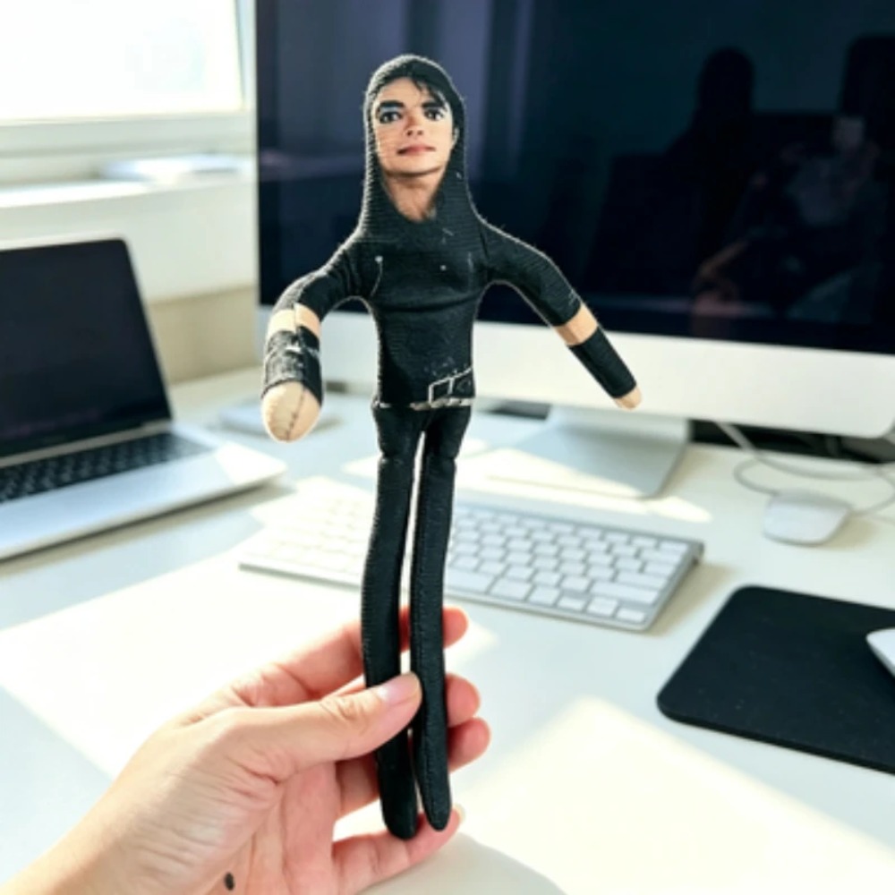 Michael Jackson Boneka Plush d - Home Decor Solution ulasan dan harga