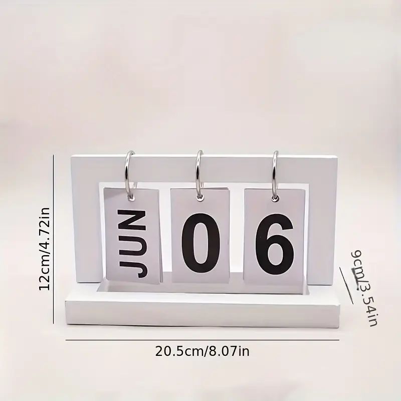 Ornamen Kalender Plastik Dekor - Home Decor Minimalist Style ulasan dan harga