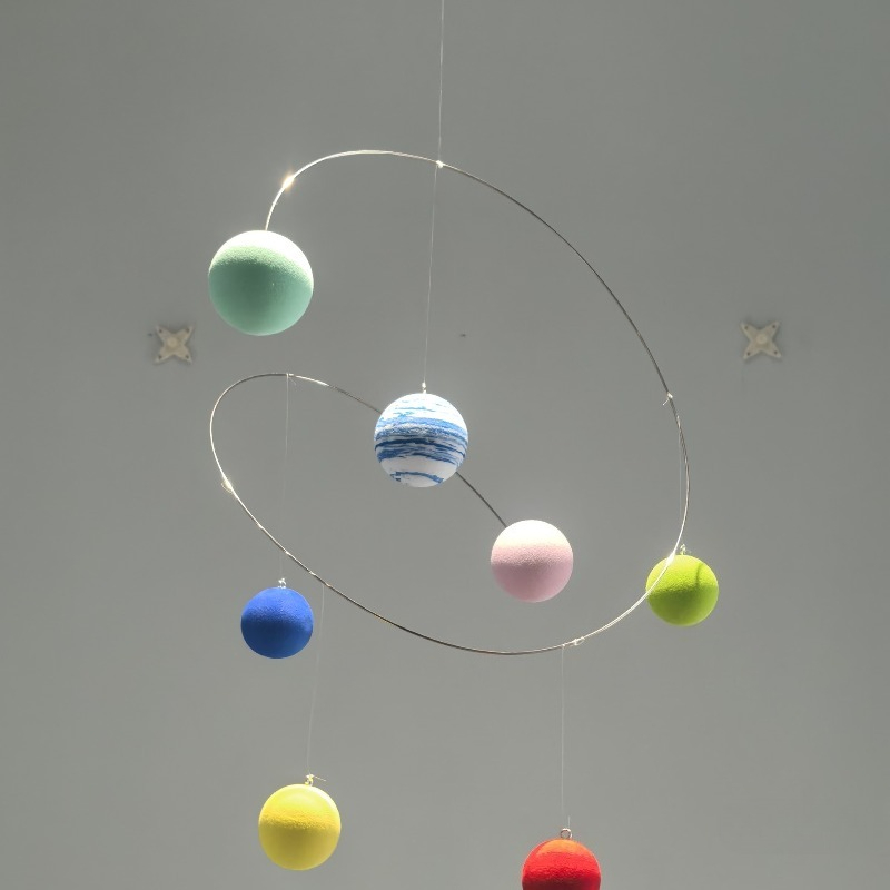 Liontin Bola 7 Warna Kreatif M - Home Decor Minimalist Style ulasan dan harga
