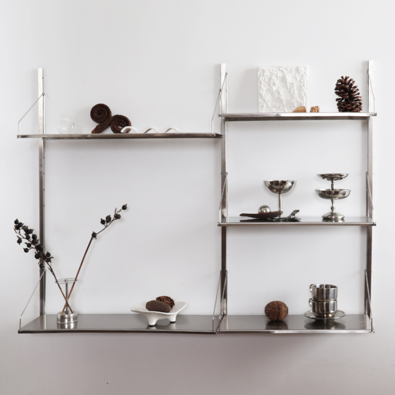 ‌ Rak Buku Dinding Baja Tahan  - Home Decor Minimalist Style ulasan dan harga
