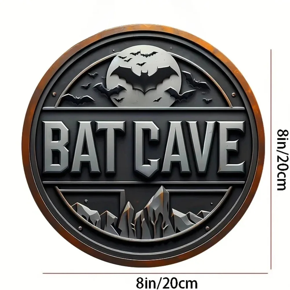 Papan Logam Batcave Vintage -  - Home Decor Outside ulasan dan harga