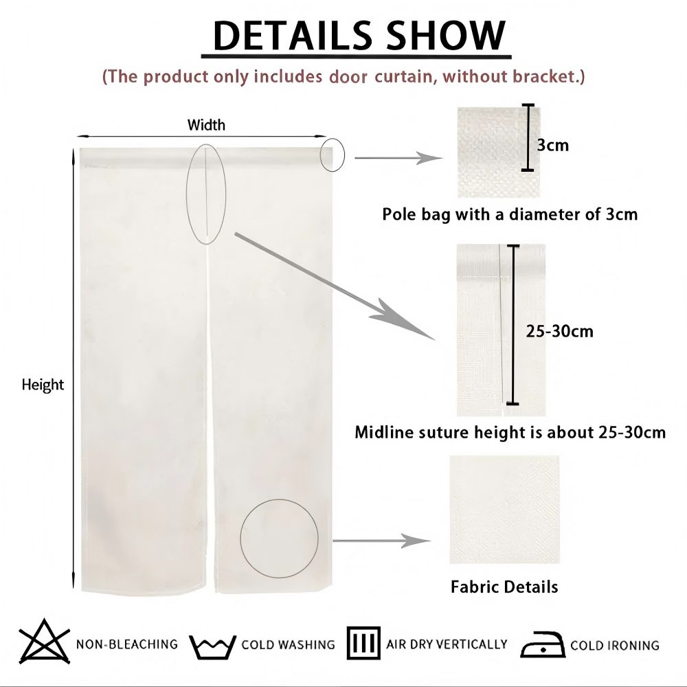 Tirai Pintu VIKAMA dengan Ceta - Room Divider Screen ulasan dan harga