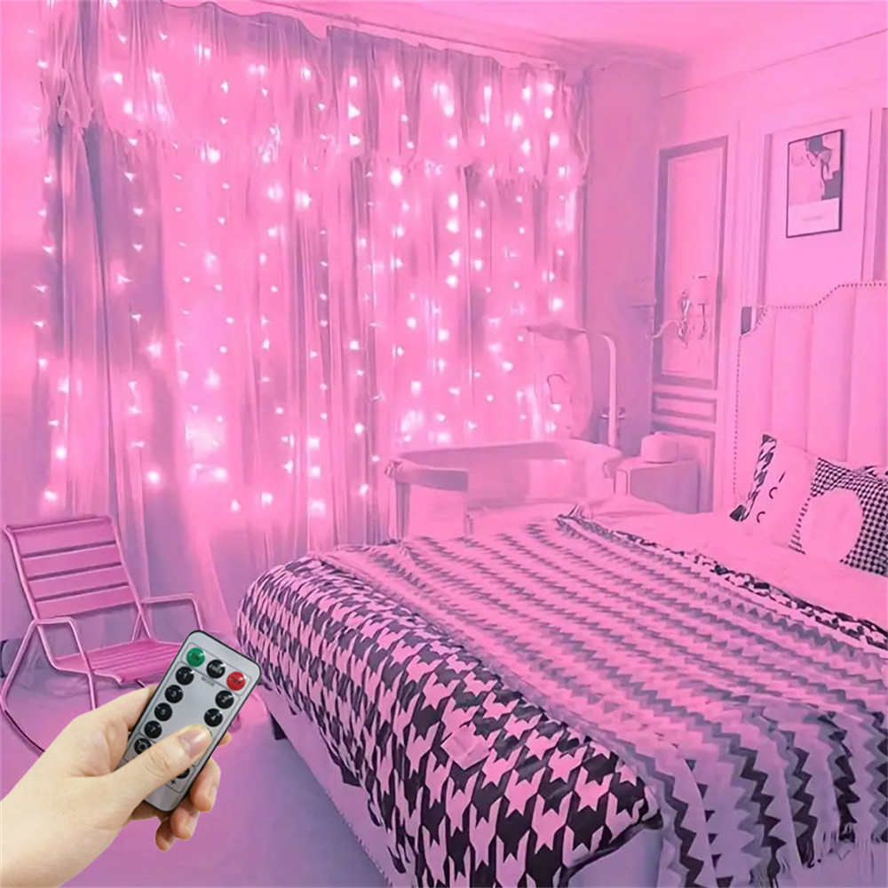 Lampu Tirai LED USB Lampu Tali - String Curtain Light ulasan dan harga