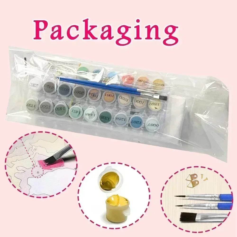 Kit Lukisan Minyak DIY Potret  - Home Decor Diy Ideas ulasan dan harga