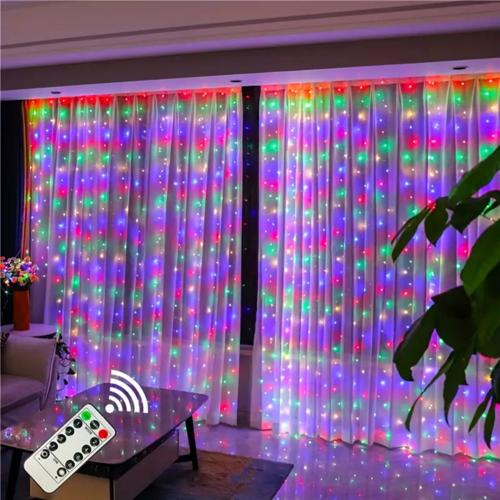 Lampu Tirai LED Garland USB de - String Curtain Light ulasan dan harga