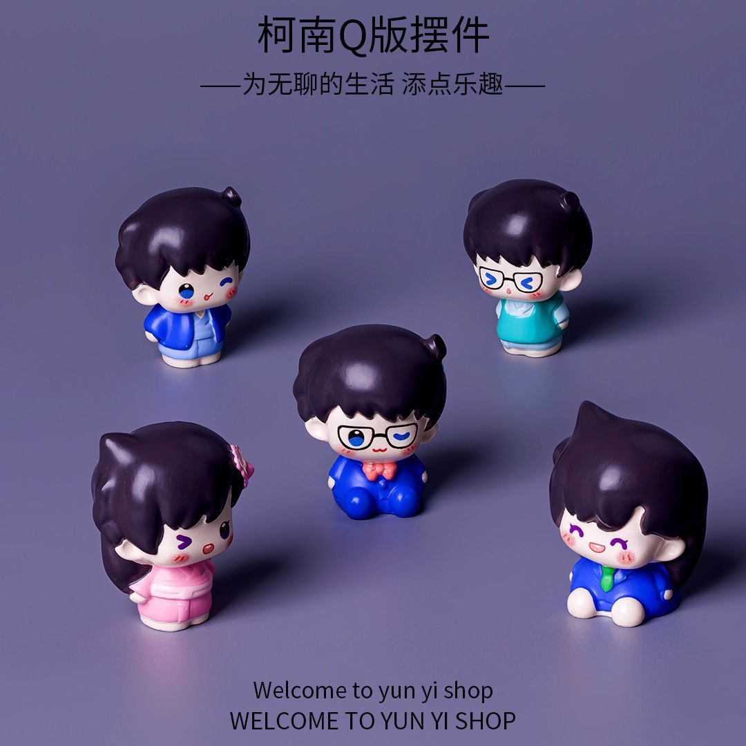 Figur Mini Resin Detektif Cona - Home Decor Solution ulasan dan harga