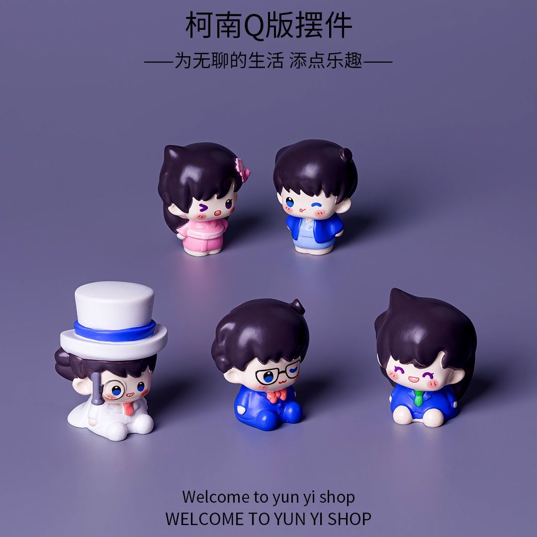 Figur Mini Resin Detektif Cona - Home Decor Solution ulasan dan harga