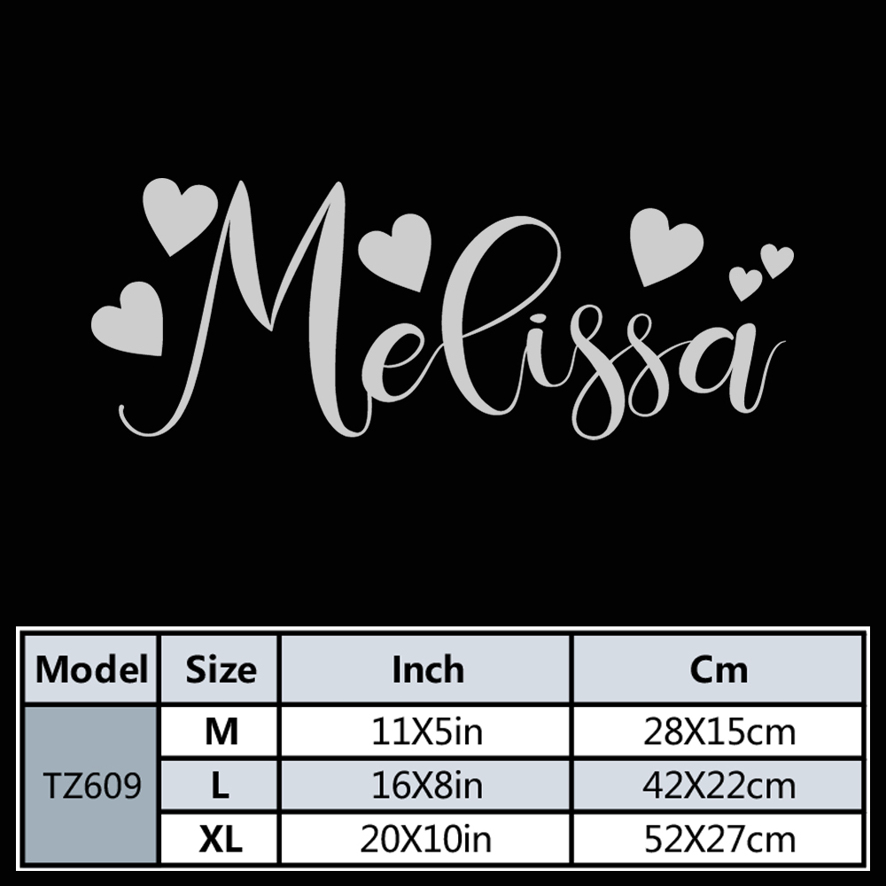 1 Buah Stiker Cinta Nama Kusto - Flooring Home Decor ulasan dan harga