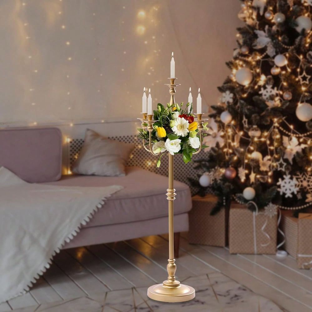 Lampu Lilin Lantai 50 Inci 5 L - Flooring Home Decor ulasan dan harga
