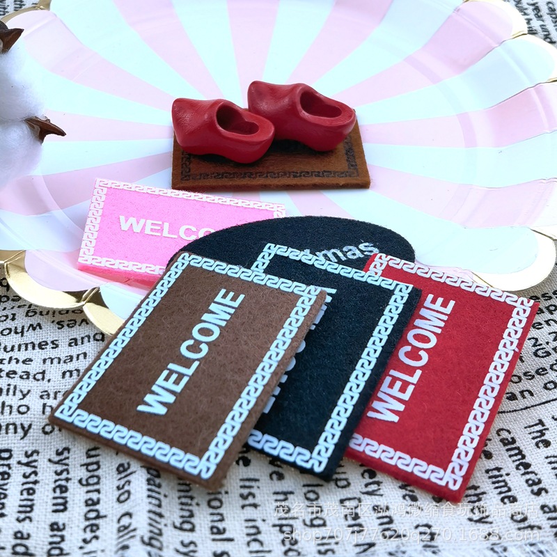 6 Buah 1:12 Miniatur Rumah Bon - Flooring Home Decor ulasan dan harga