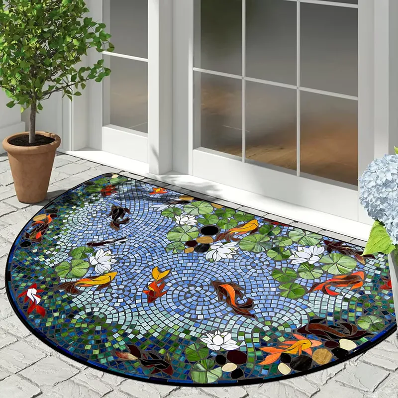 Karpet Setengah Lingkaran Kese - Flooring Home Decor ulasan dan harga