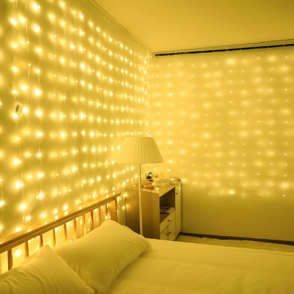 Lampu Tali Tirai LED 3/6M USB  - String Curtain Light ulasan dan harga