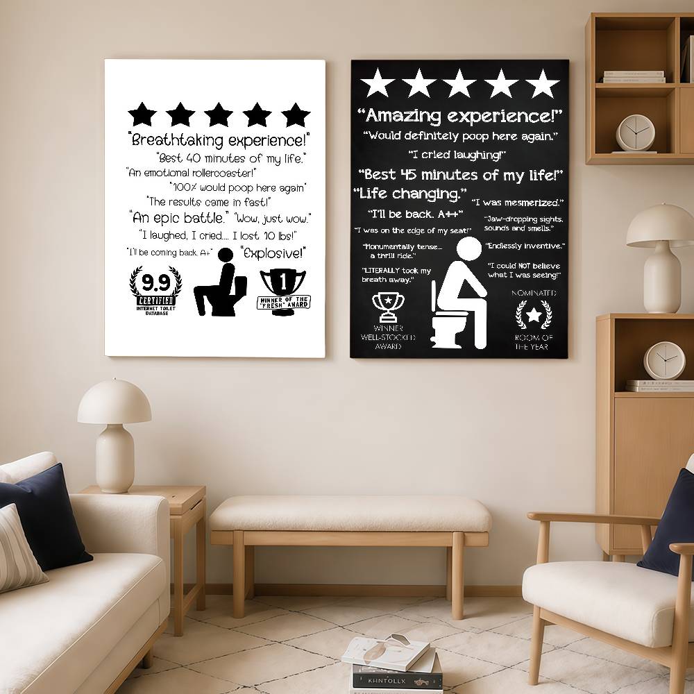Poster Seni Dinding Testimoni  - Review Home Decor ulasan dan harga