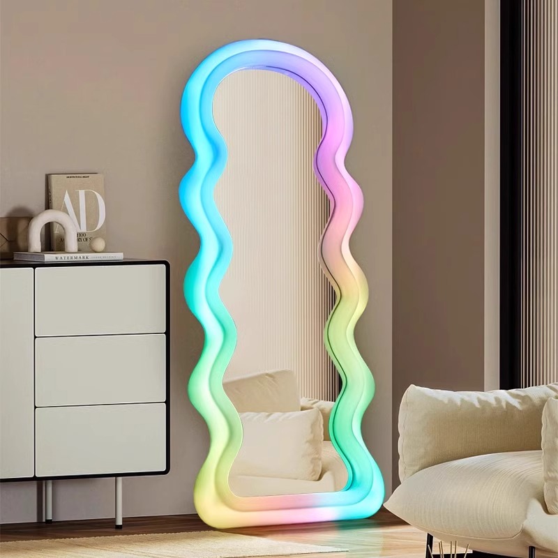 Cermin Cahaya Gaya Korea Cahay - Home Decor Minimalist Style ulasan dan harga