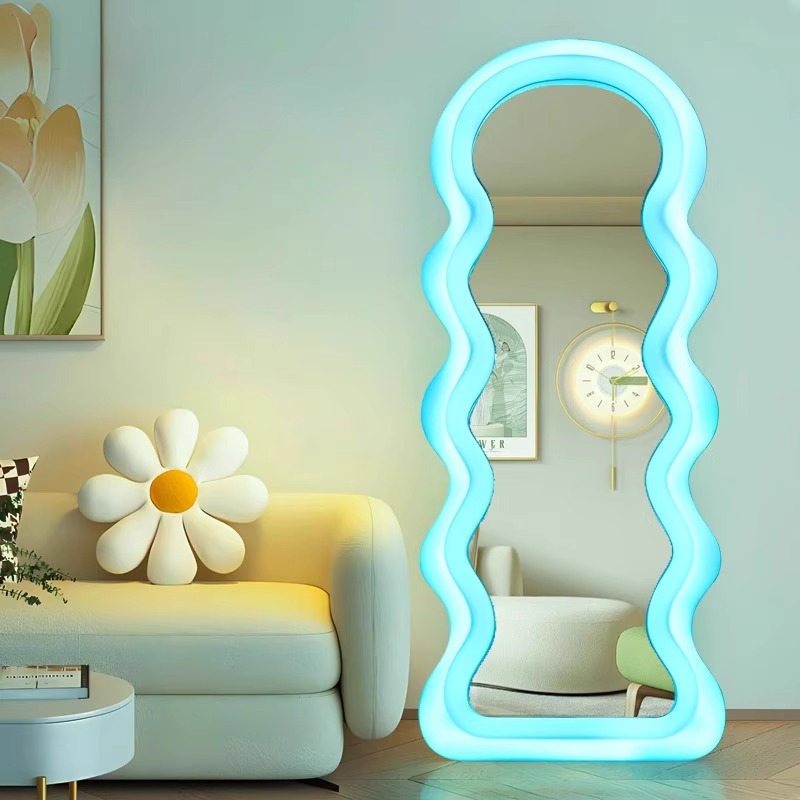 Cermin Cahaya Gaya Korea Cahay - Home Decor Minimalist Style ulasan dan harga