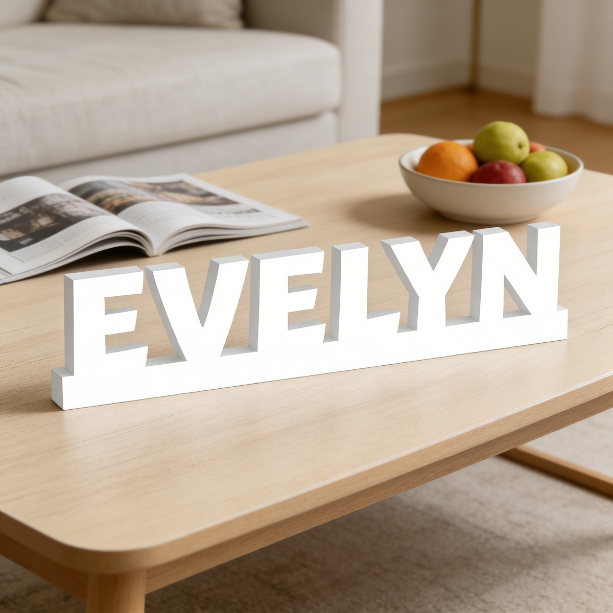 1 Buah Plakat Nama Kustom, Dek - Home Decor Diy Ideas ulasan dan harga