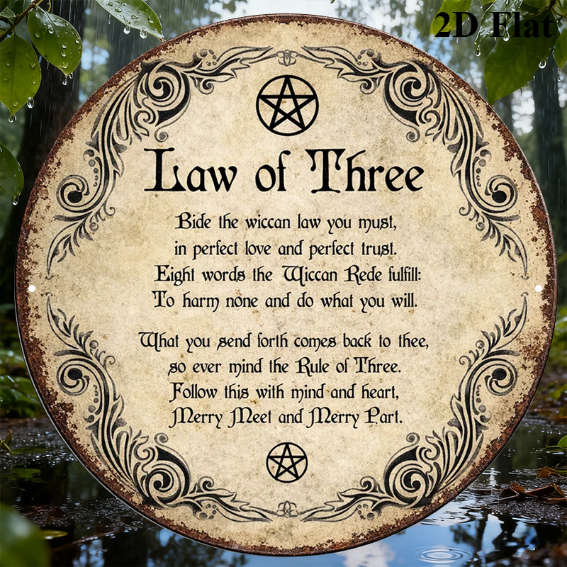 CIFBUY Vintage Wicca Triple Go - Home Decor Room ulasan dan harga