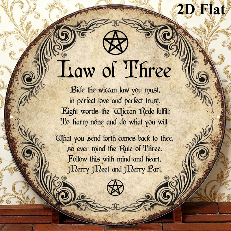 CIFBUY Vintage Wicca Triple Go - Home Decor Room ulasan dan harga