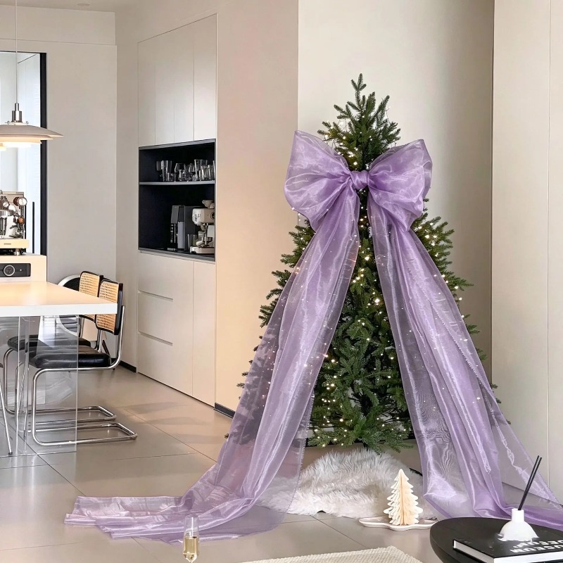 Ornamen Pohon Natal dari Pita  - Home Decor Exchange ulasan dan harga